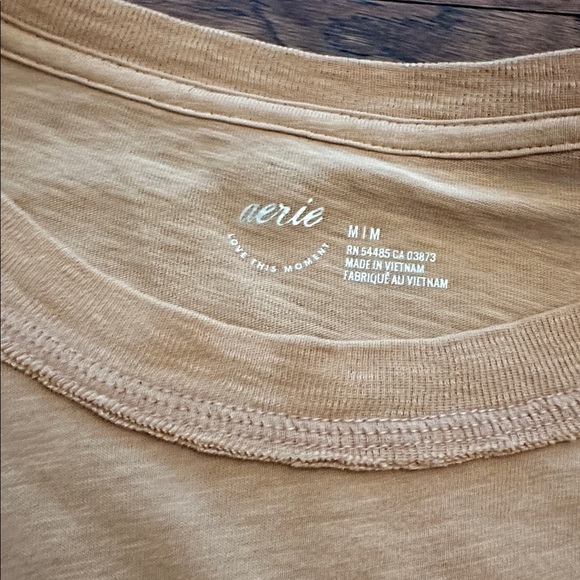 Aerie Tan Graphic Short Sleeve Tee - Picture 2 of 3